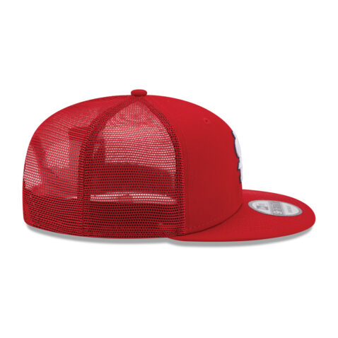 New Era 9Fifty Saint Louis Cardinals Classic Trucker Official Team Colors Snapback Hat Right
