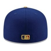 New Era 59Fifty Los Angeles Dodgers Gold Collection Champion Limited Edition Fitted Hat Rear