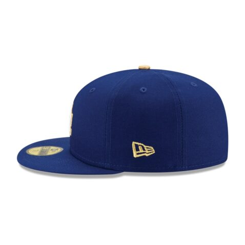 New Era 59Fifty Los Angeles Dodgers Gold Collection Champion Limited Edition Fitted Left