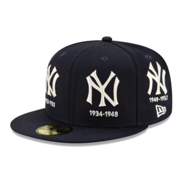 New Era 59Fifty New York Yankees Logo Progression Dark Navy Limited Edition Fitted Hat
