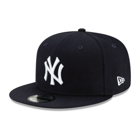 New Era 9Fifty New York Yankees World Series 1996 Paisley Under Limited Edition Snapback Hat Dark Navy Front Right