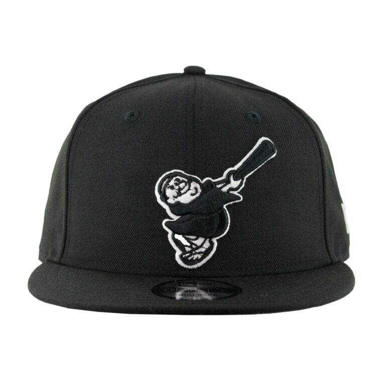 New Era 9Fifty San Diego Padres Cooperstown Friar Snapback Black white Front New Era 9Fifty San Diego Padres Cooperstown Friar Snapback Black white Front