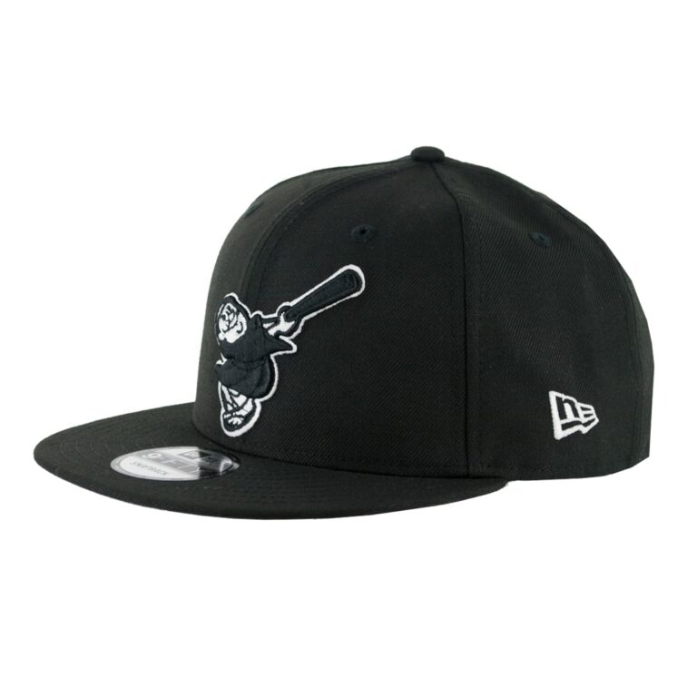 New Era 9Fifty San Diego Padres Cooperstown Friar Snapback Black white Left Front New Era 9Fifty San Diego Padres Cooperstown Friar Snapback Black white Left Front