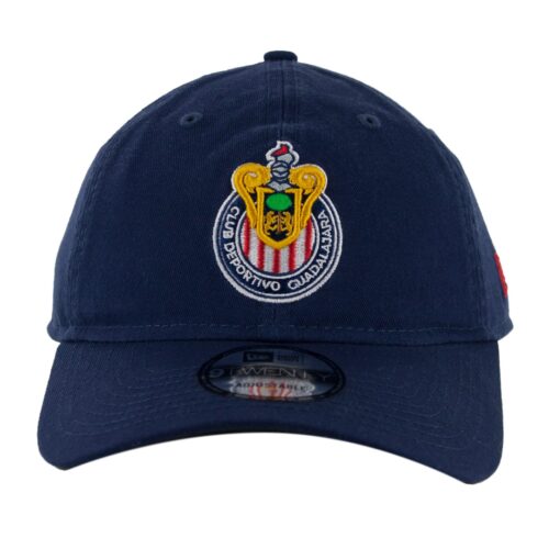New Era 9Twenty C.D. Guadalajara Chivas Official Navy Blue Adjustable Hat Front