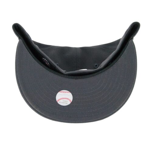 New Era San Diego Padres Graphite Graphite White 59Fifty Fitted Hat Undervisor
