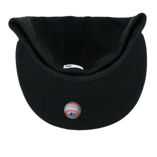 New Era Toronto Blue Jays Cooperstown 1993 Logo Black White 59Fifty Fitted Hat Undervisor