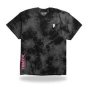 PRMTV x DBZS Goku BK Rose Wash T-Shirt Black Front