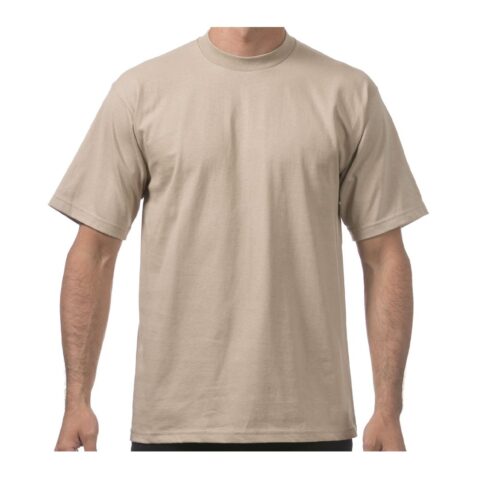 Pro Club Plain SS T - Shirt Khaki
