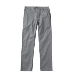 RVCA The Weekend Straight Fit Pant Smoke