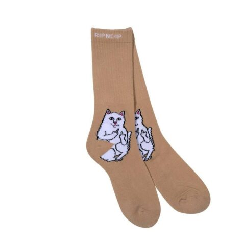 Rip N Dip Lord Nermal Socks Tan