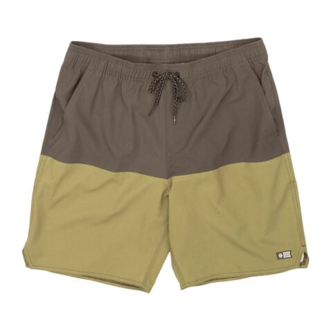 Salty Crew Doubletime Utility Shorts Asphalt Front