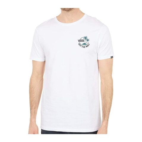 Vans Mini Dual Palm II T-Shirt white Plume Black Front