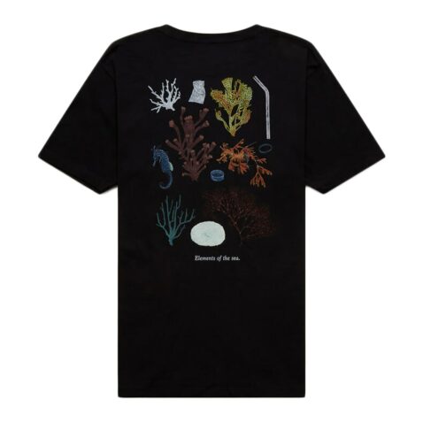 Vans Reality Coral Short Sleeve T-Shirt Black Rear