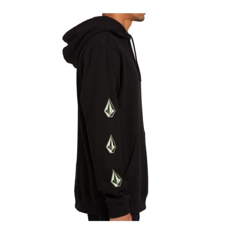 Volcom Deadly Stones 2 Pullover New Black Right