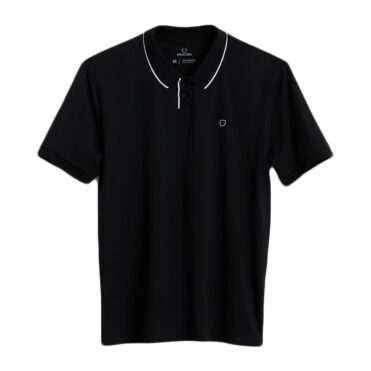 Brixton Proper Short Sleeve Polo T-Shirt SU22 Black