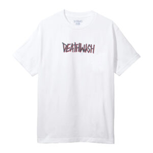 DeathWish Deathspray Short Sleeve T-Shirt White-Grey
