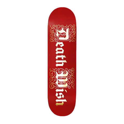 DeathWish Drop Cap Deck Red