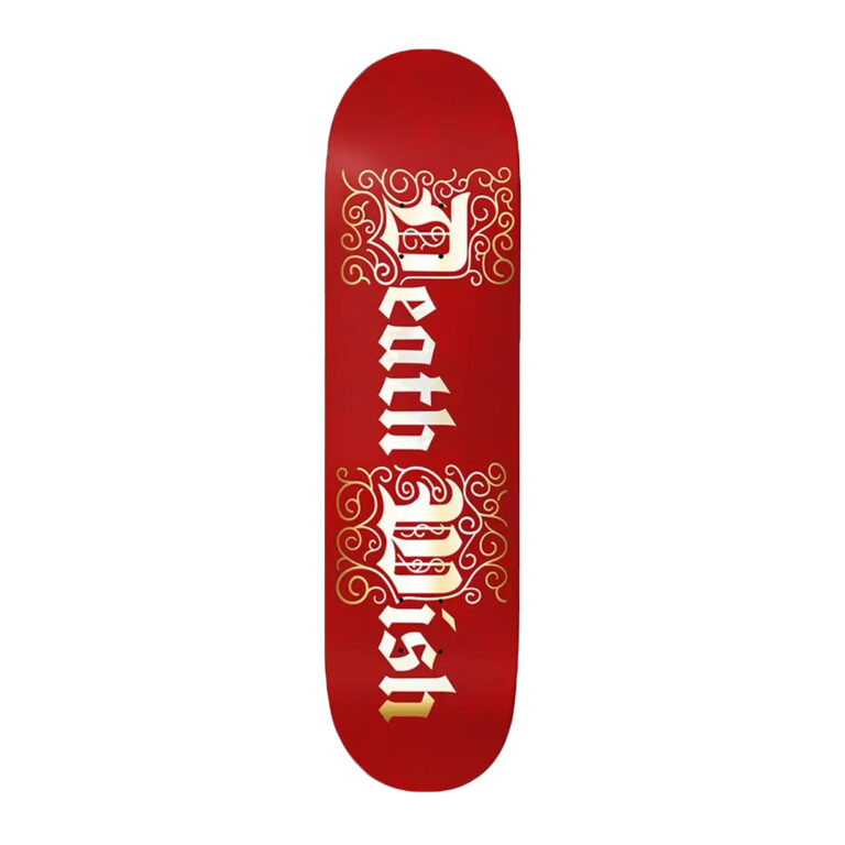 DeathWish Drop Cap Deck Red