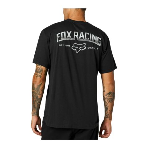 Fox Bronca Short Sleeve Pocket T-Shirt Black Rear