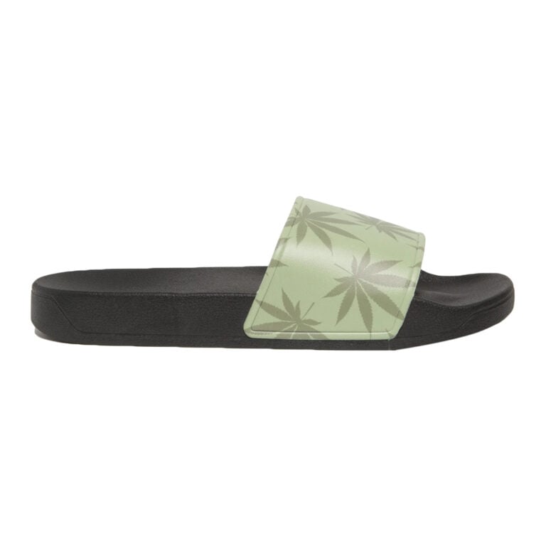 HUF 420 Plantlife Slides Green Right