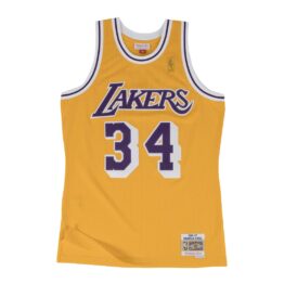 Mitchell & Ness Los Angeles Lakers Shaquille O’Neal 1996 Swingman Jersey