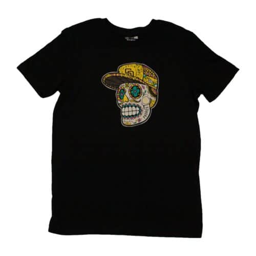 New Era San Diego Padres Headwear Hookup Sugar Skull T-Shirt Black