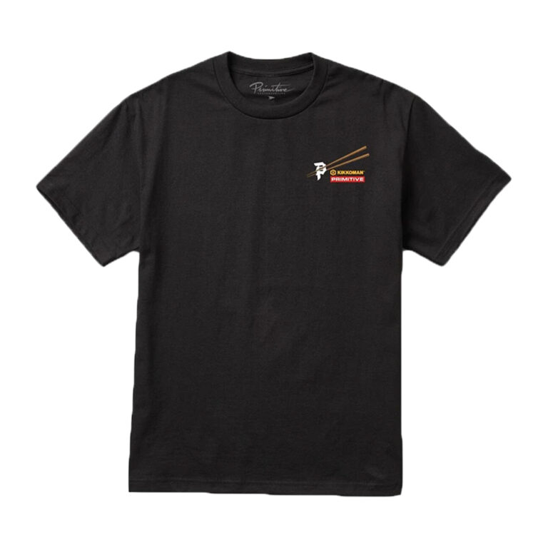 Primitive Kikkoman Choices II Short Sleeve T-Shirt Black Front