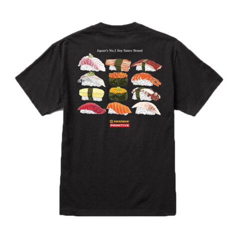 Primitive Kikkoman Choices II Short Sleeve T-Shirt Black Rear