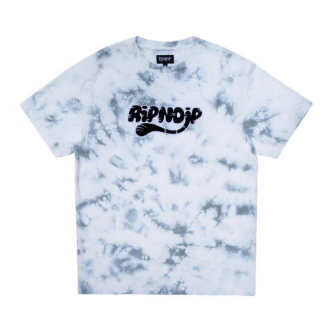 Ripndip Ripntail T-Shirt Grey Lightning Wash