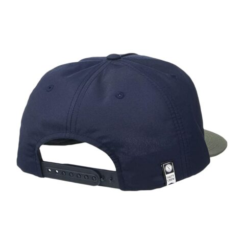 Salty Crew Alpha Tech 5 Panel Hat Navy-Ash Rear