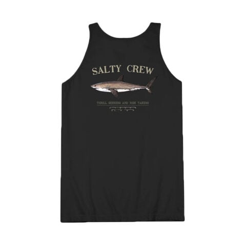 Salty Crew Bruce Tank Top Black - Image 2