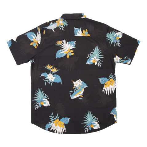 Salty Crew Layday Woven Short Sleeve T-Shirt Black
