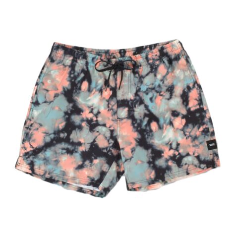 Vans Mixed Volley 16 Short Black Tie Dye Front