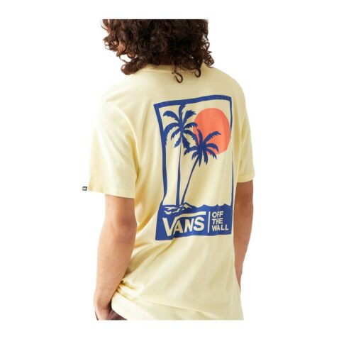 Vans Vintage Boxed Short Sleeve T-Shirt Mellow Yellow Rear