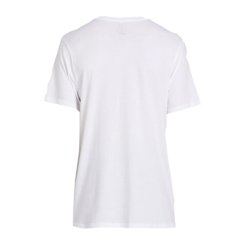 Volcom Rack Ball Short Sleeve T-Shirt White Rear