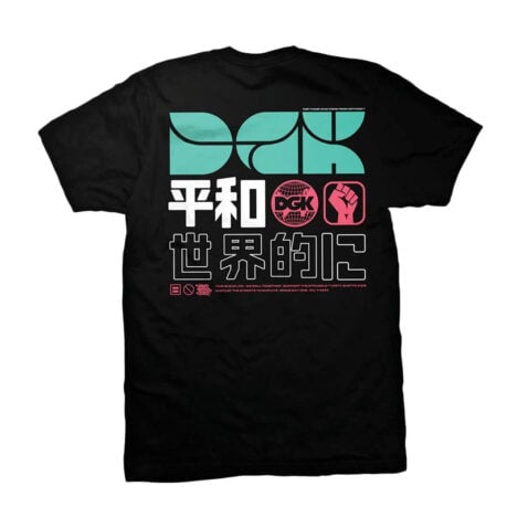 DGK The Life T-Shirt Black Rear