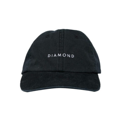 Diamond Leeway Sports Hat Black Front