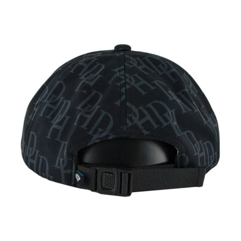 Diamond Supply Micro Brilliant Monogram Strapback Cap Grey Rear