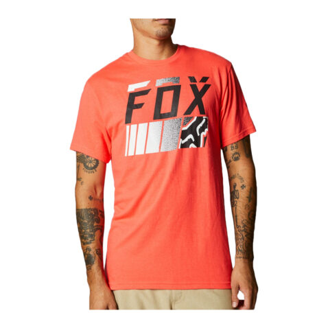 FOX Overspray Short Sleeve T-Shirt Atomic Punch Front