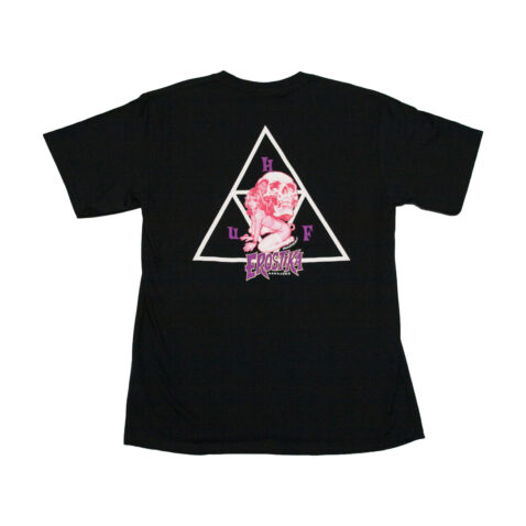 HUF RJB TT Short Sleeve T-Shirt Black Rear