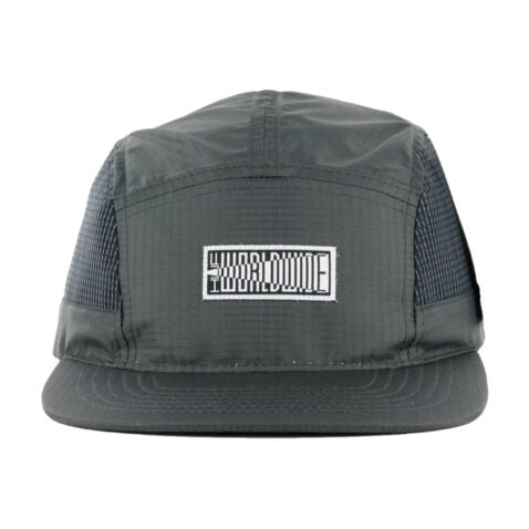 HUF Transit Ripstop Volley Hat Frost Gray Front