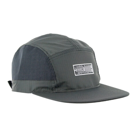 HUF Transit Ripstop Volley Hat Frost Gray Front Left