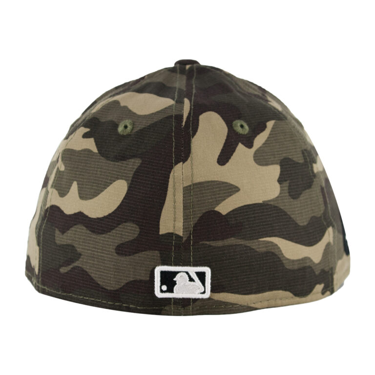 New Era 59Fifty Los Angeles Dodgers On Field 2021 Armed Forces Day Camo Fitted Hat Rear New Era 59Fifty Los Angeles Dodgers On Field 2021 Armed Forces Day Camo Fitted Hat Rear