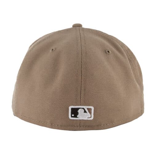 New Era 59Fifty San Diego Padres Katakana 2 Alternate Two Tone Camel Tan Burnt Wood Brown Fitted Hat 4