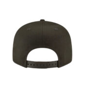 New Era 9Fifty Basic MLB Logo Blackout Snapback Hat Black Rear