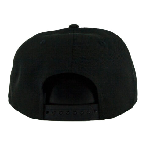 New Era 9Fifty San Diego Padres Friar Pride Black Rainbow Snapback Hat Rear
