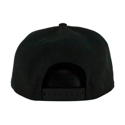 New Era 9Fifty San Diego Padres Hangul Black Pink Snapback Hat Rear