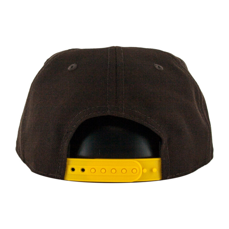 New Era 9Fifty San Diego Padres Hangul Burnt Wood Brown Gold White Snapback Hat 4 New Era 9Fifty San Diego Padres Hangul Burnt Wood Brown Gold White Snapback Hat 4