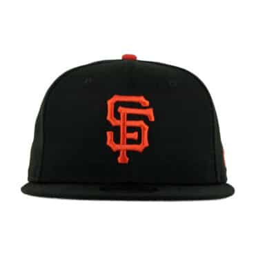 New Era 9Fifty Basic San Francisco Giants Game Snapback Hat Black