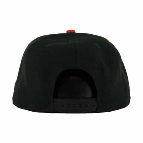 New Era Basic San Francisco Giants Game Snapback Hat Black Rear